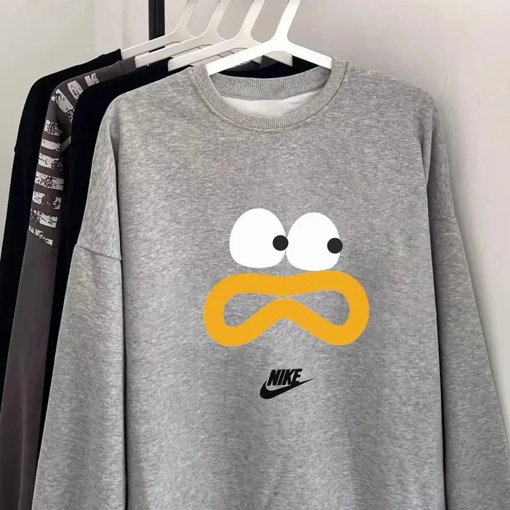 Nike Fun "Little Yellow Duck" Big-Eyed Crewneck Sweatshirt