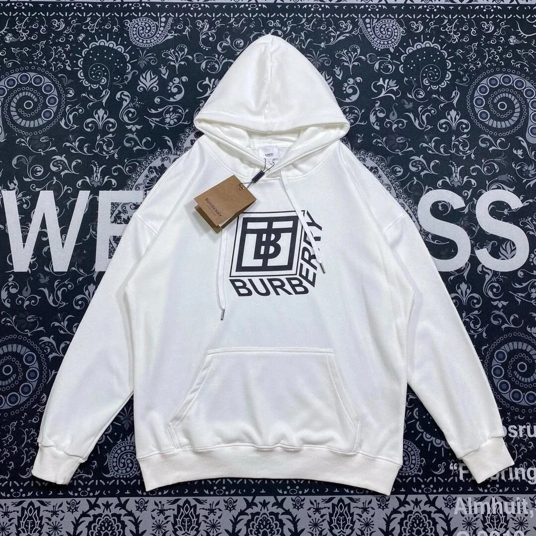 Burberry Square TB Logo Hoodie - rep bluzy z kapturem