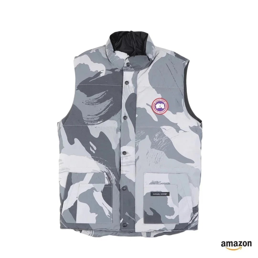 Canada Goose Classic Down Vest with Coyote Fur Trim - rep Canada Goose