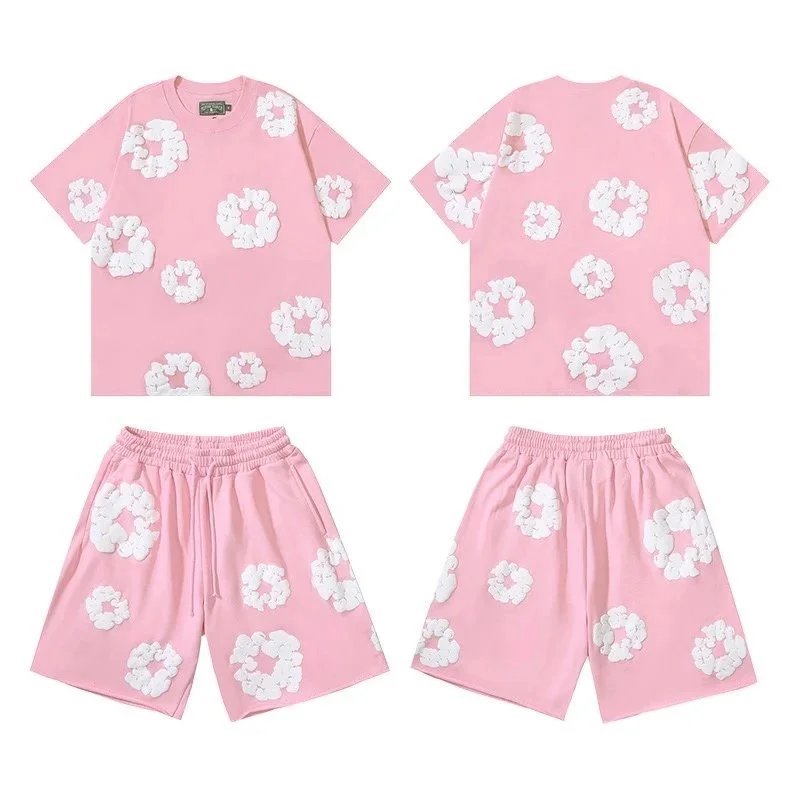 013-All Pink and White Flower Set
