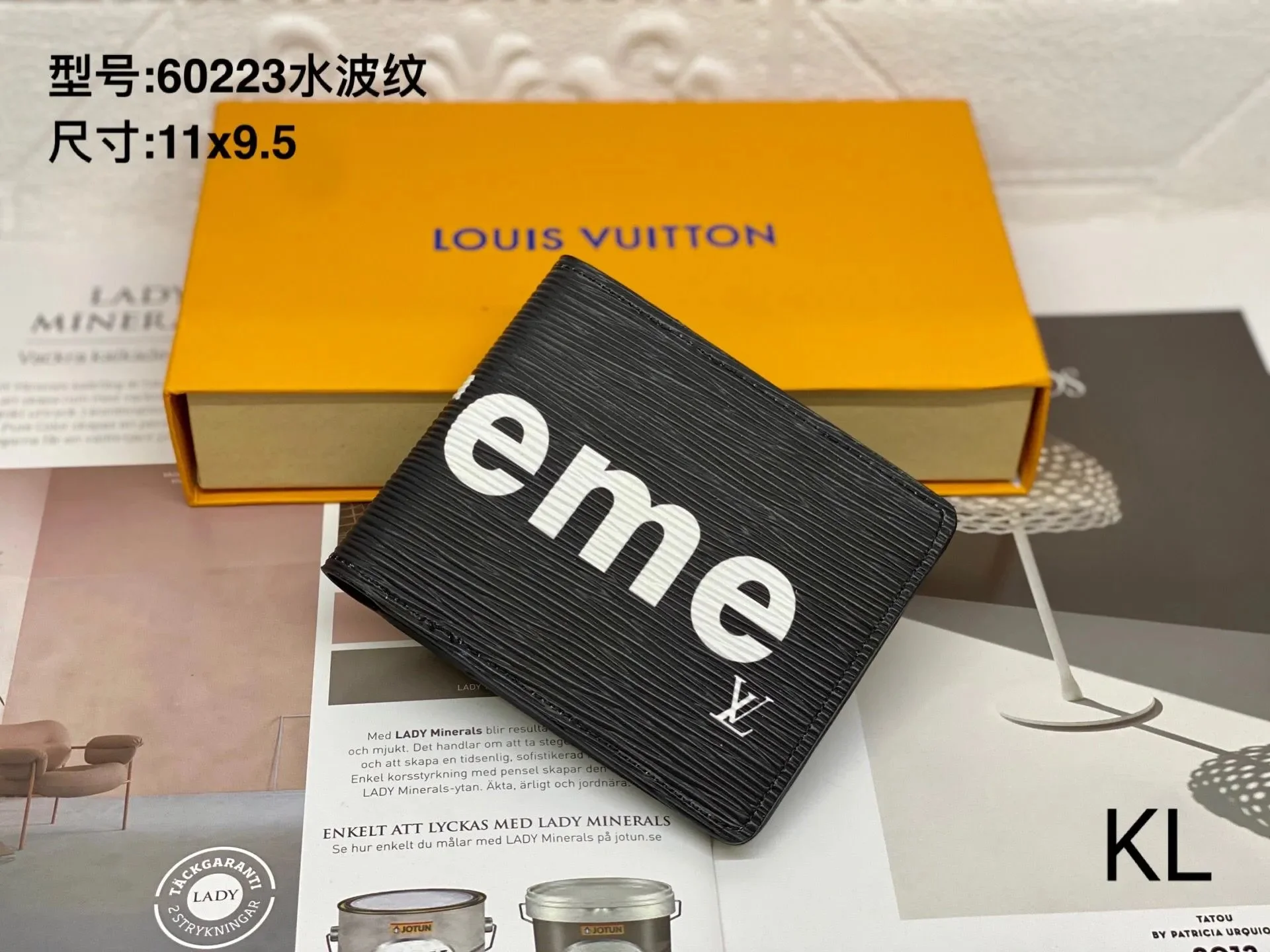 LV Classic Monogram Bi-fold Men's Wallet