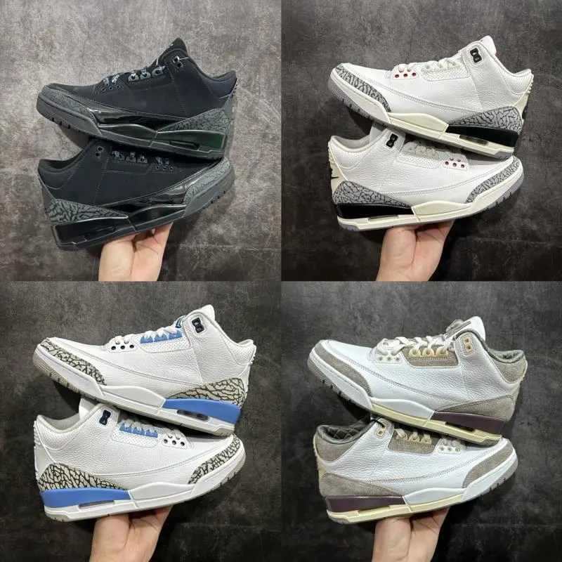 A Collection of Classic Colorways from the Air Jordan 3 (AJ3) Series