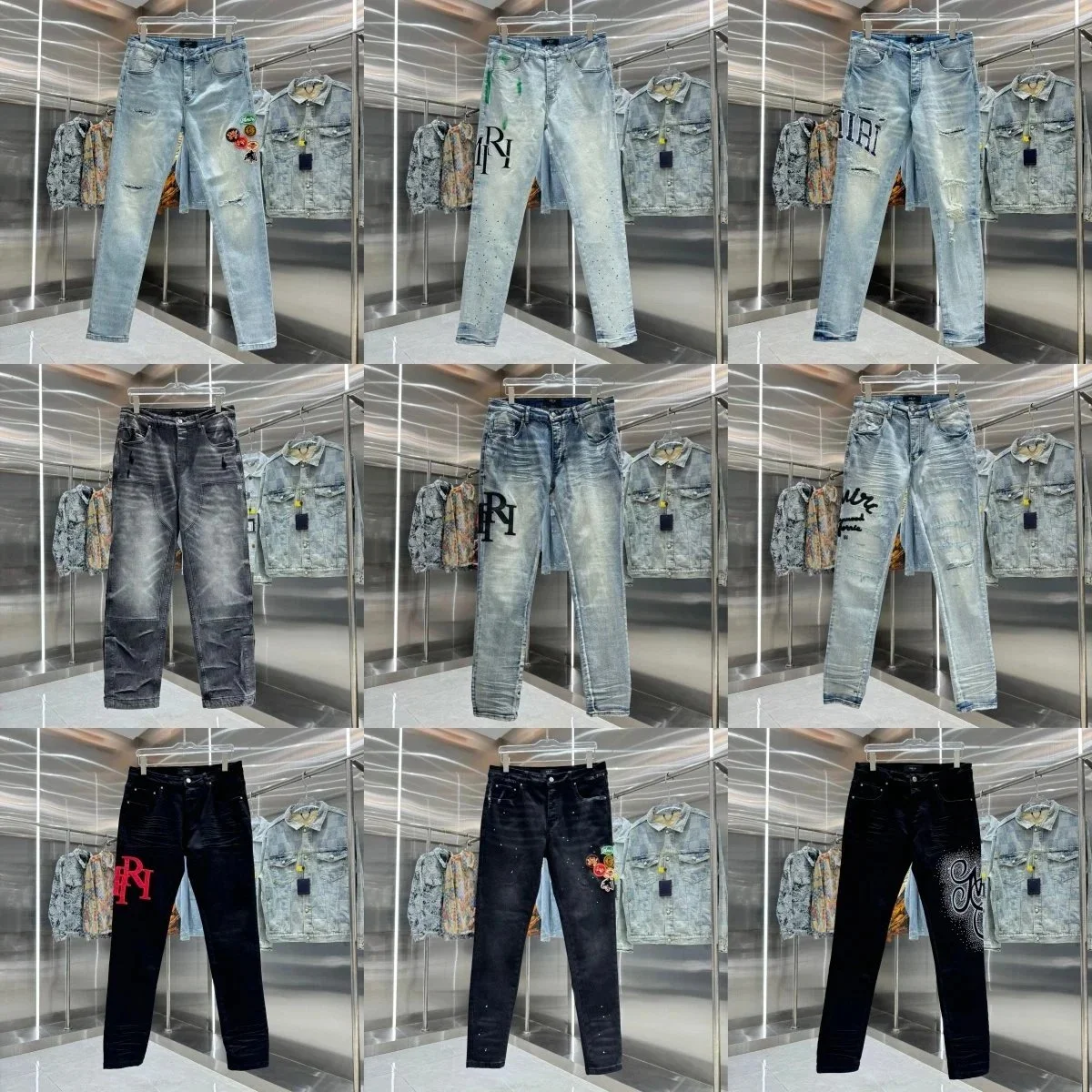 AMIRI is an iconic item from the American high-street fashion brand and a representative of American streetwear jeans.