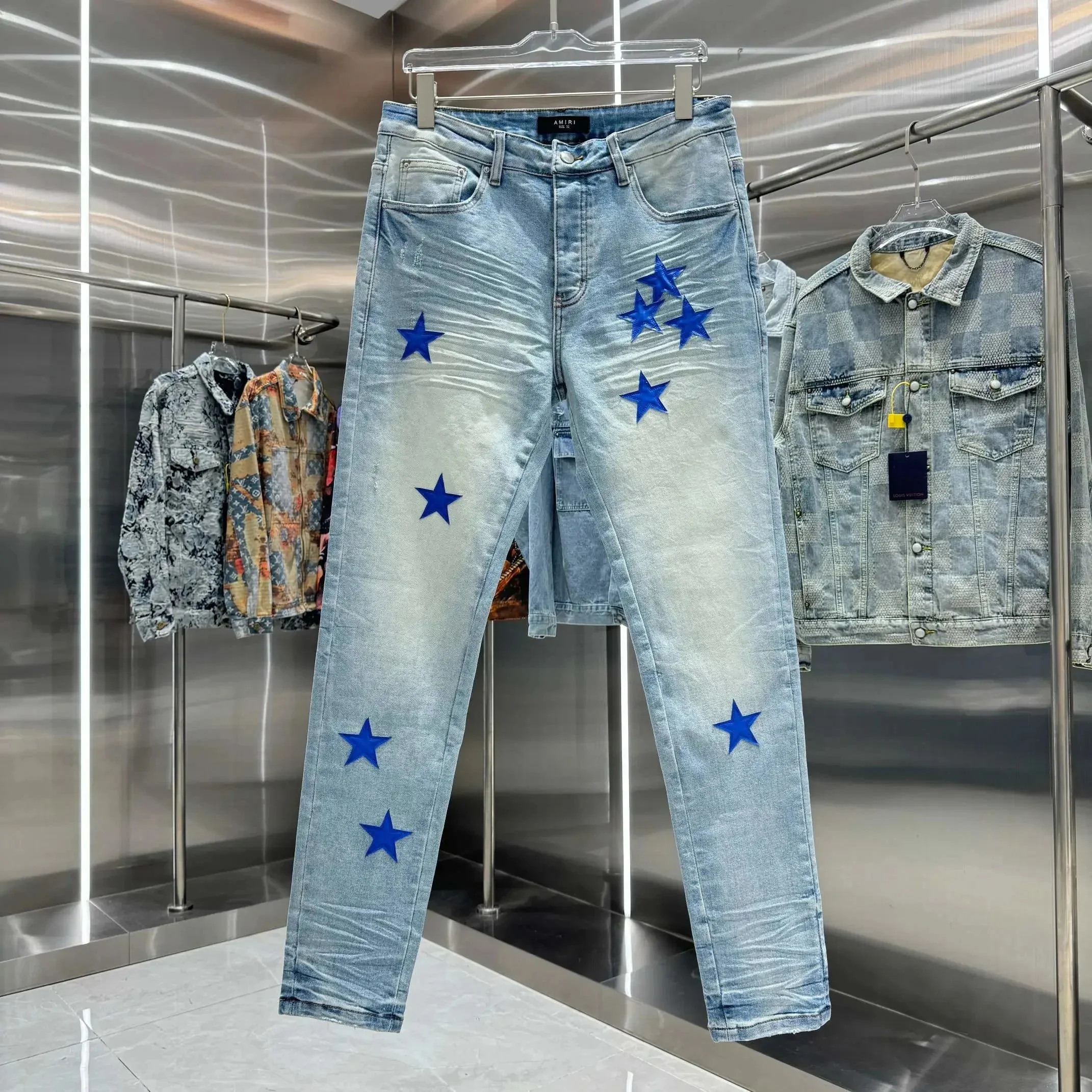 Amiri Washed Slim-Fit Tapered Jeans