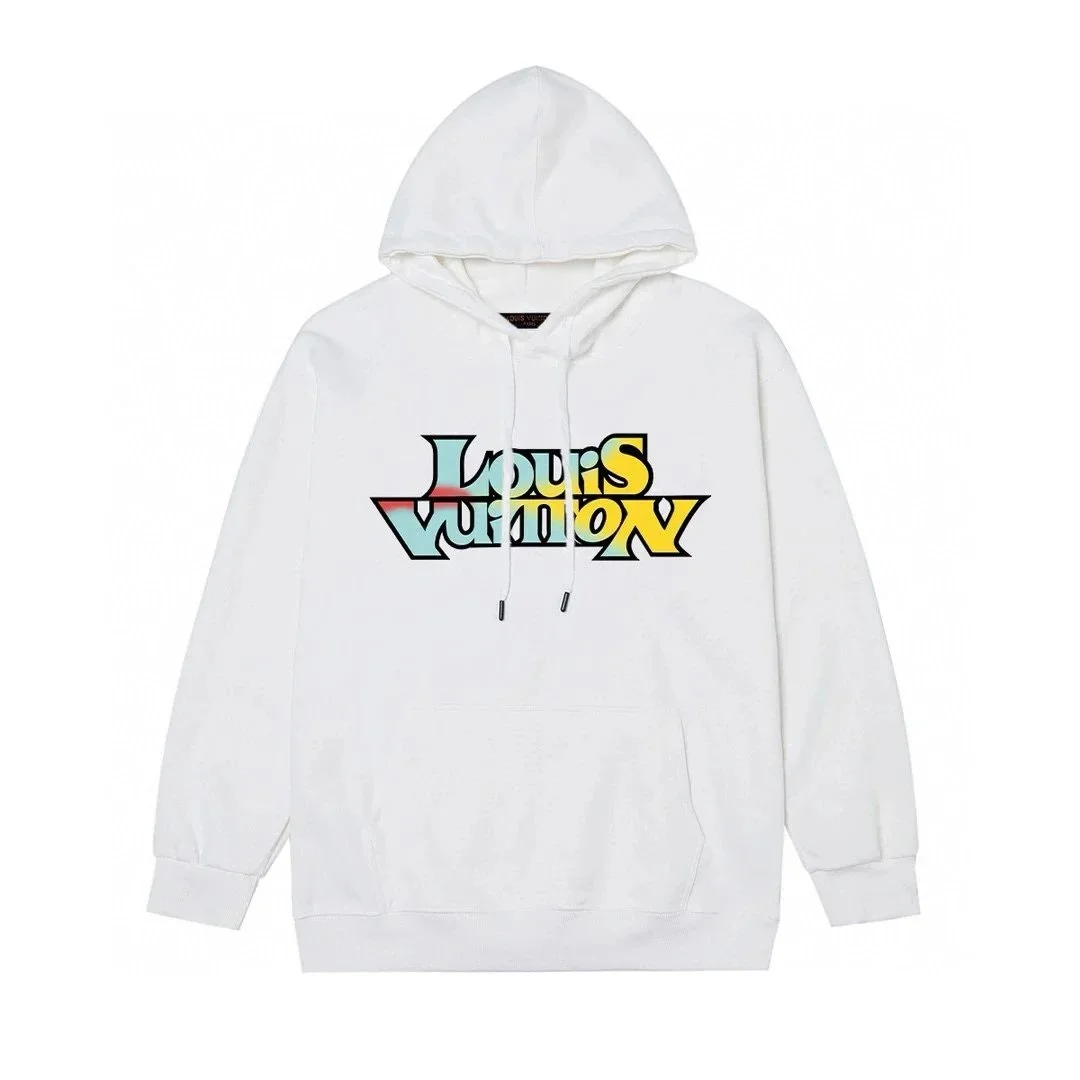 Louis Vuitton Gradient American-Style Font Hoodie - rep bluzy z kapturem