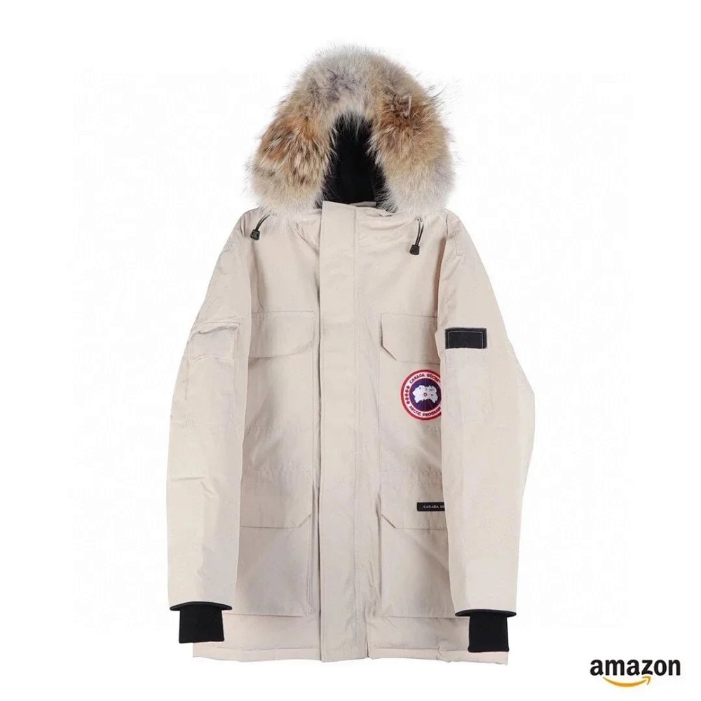 Canada Goose Classic Wolf Fur Down Jacket