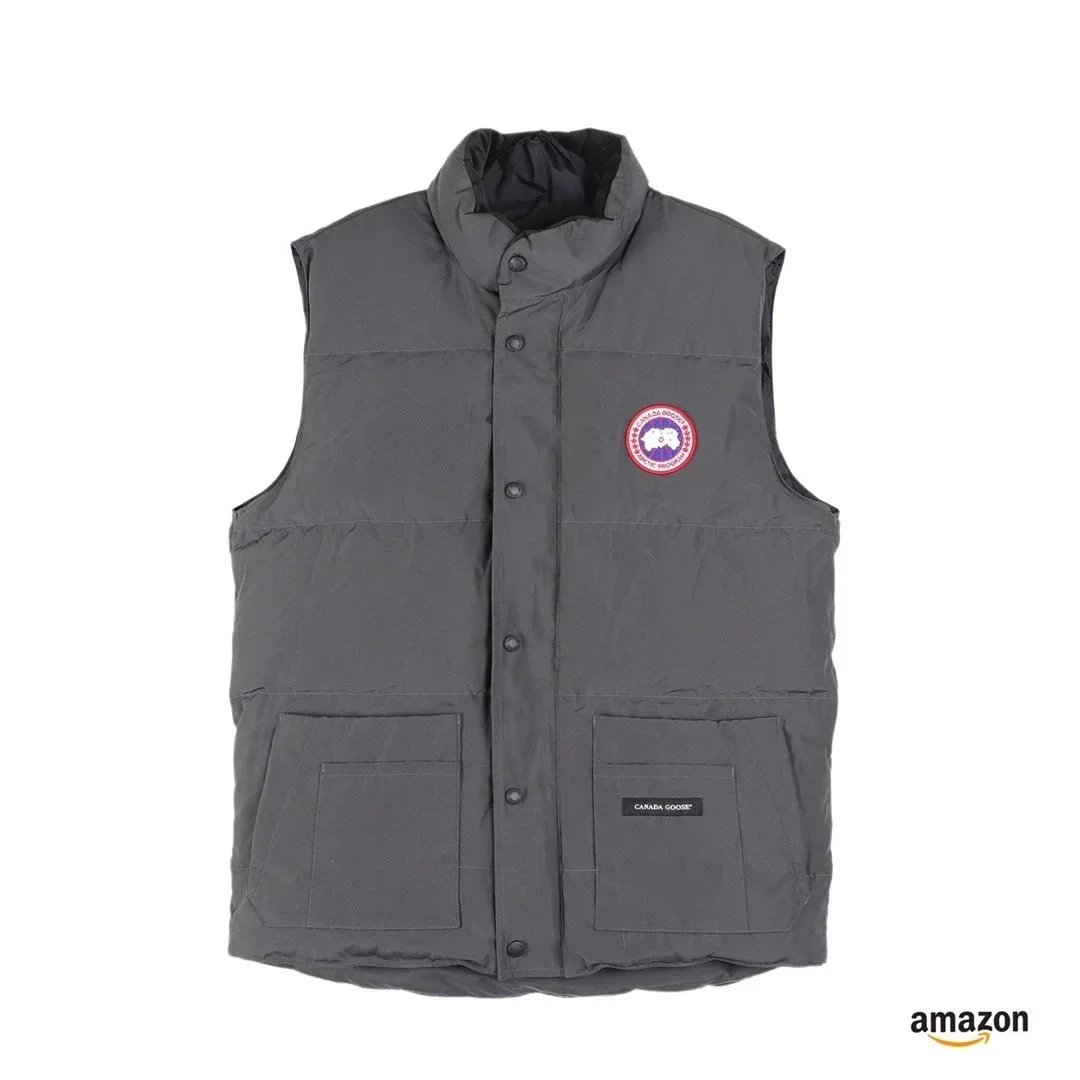 Canada Goose Classic Down Vest with Coyote Fur Trim - rep Canada Goose