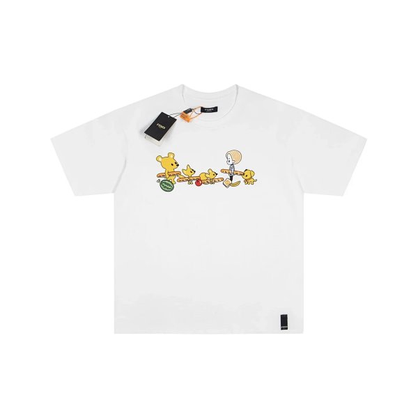 Fendi-Themed Short-Sleeve T-Shirt