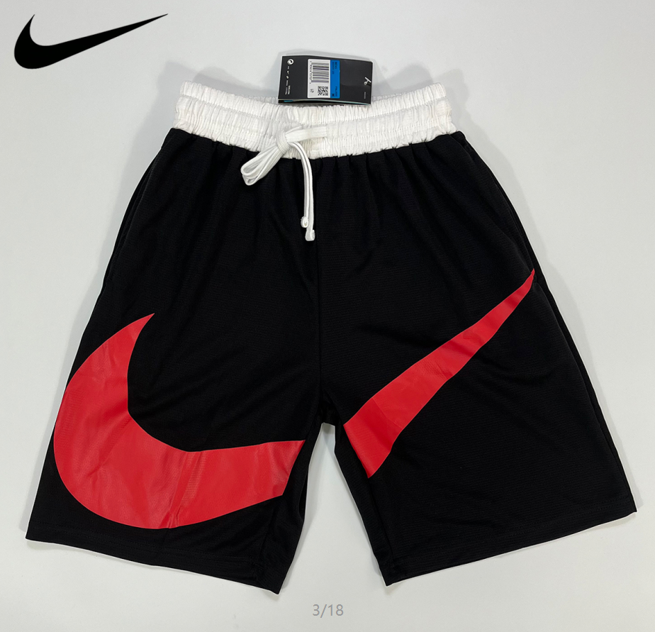 Nike Mesh Basketball Shorts with Half-Swoosh (5-Inch Inseam) - rep szorty