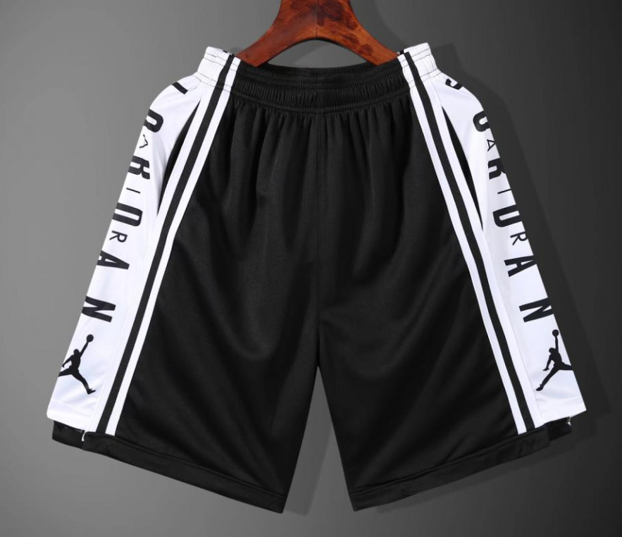 Jordan side tape black basketball shorts - rep Jordan