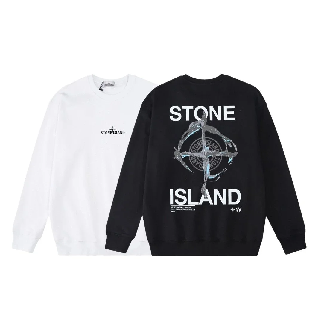 Stone Island Dissolved Compass Crewneck Sweatshirt - rep Stone Island