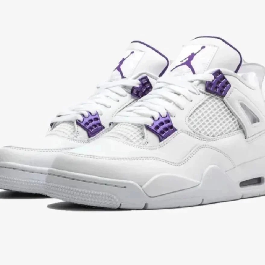 White with Purple