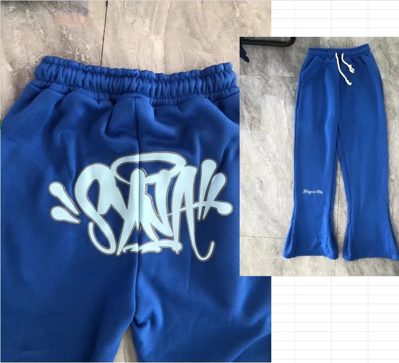 Blue/single pants