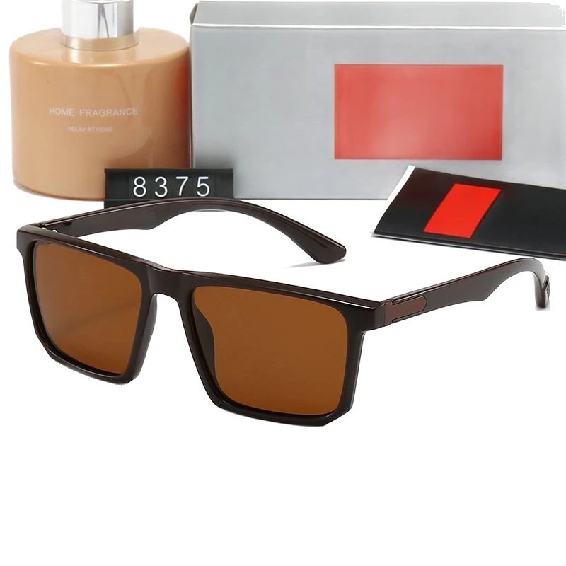 🔥雷家8375 太阳镜 男女 户外休闲街拍经典款时尚墨镜 PC偏光镜片