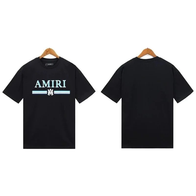 Graphic cotton short-sleeved T-shirt