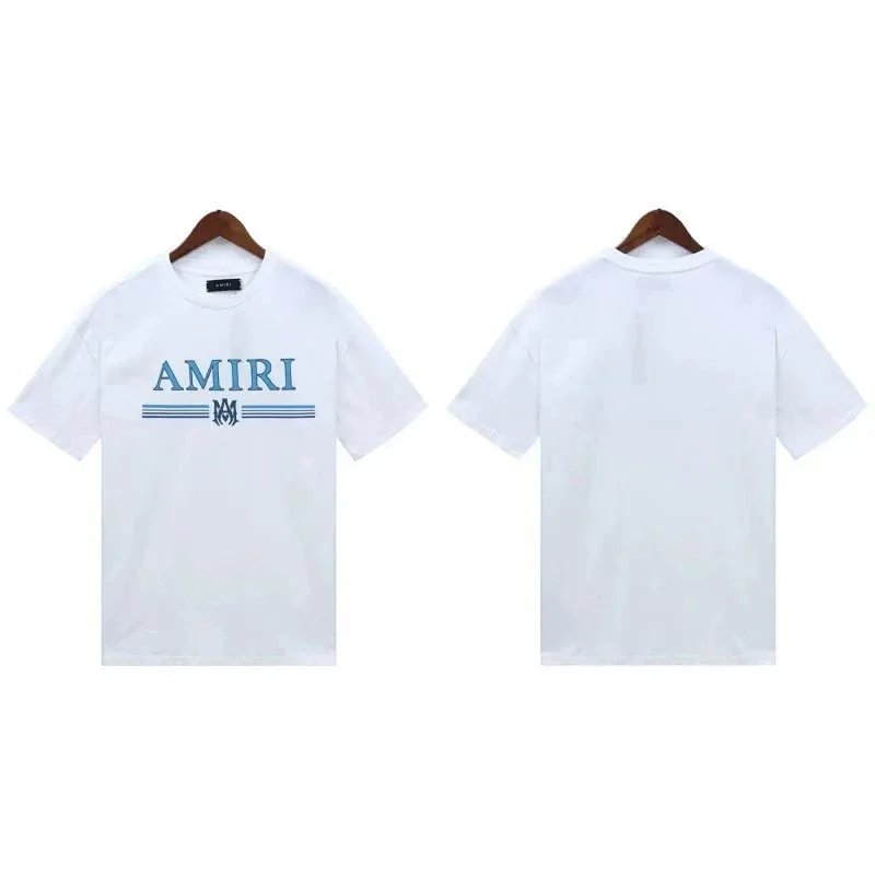 Graphic cotton short-sleeved T-shirt