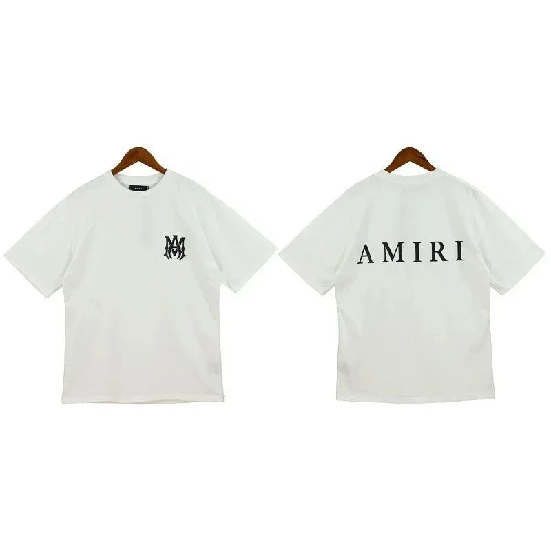 Graphic cotton short-sleeved T-shirt
