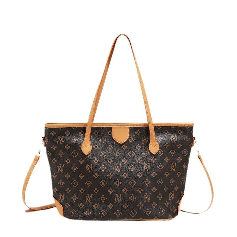 高级感印花包包女2025新款时尚百搭单肩包气质简约托特包斜挎女包