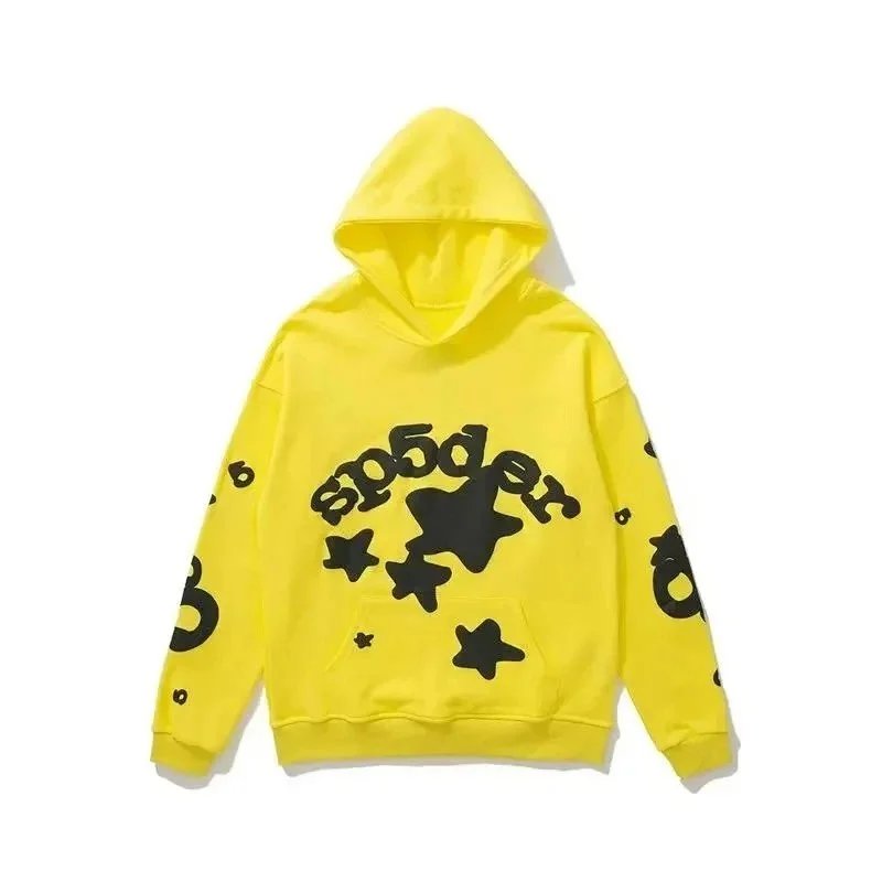 Sp5der555555 hip-hop graffiti hoodie