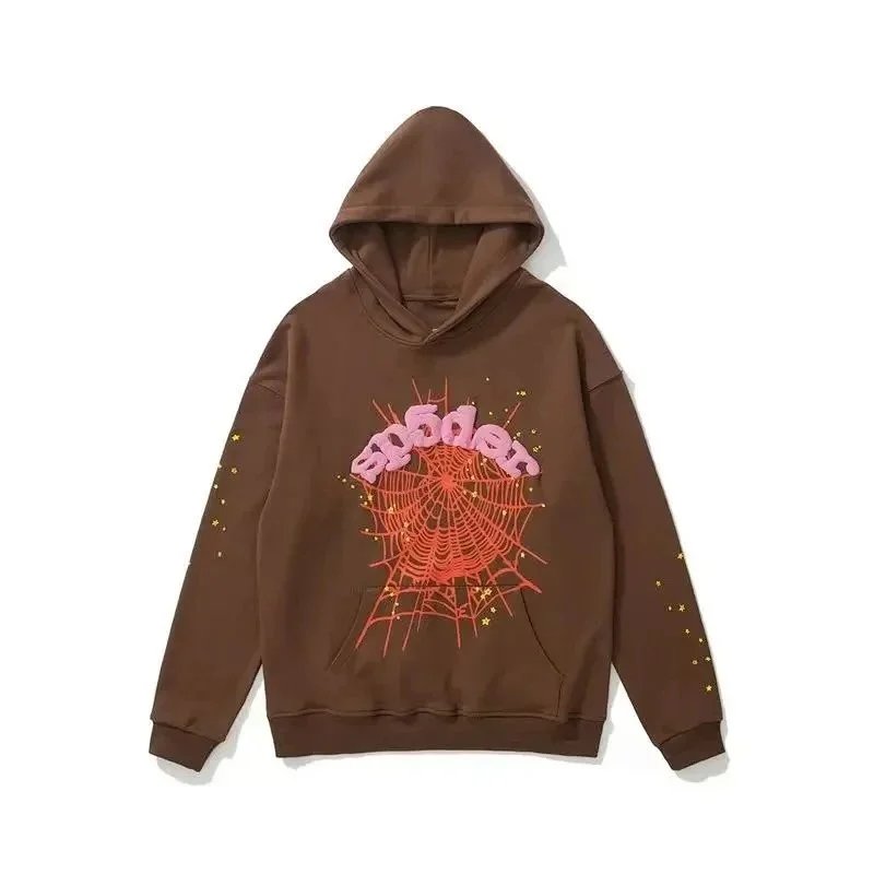 Sp5der555555 hip-hop graffiti hoodie
