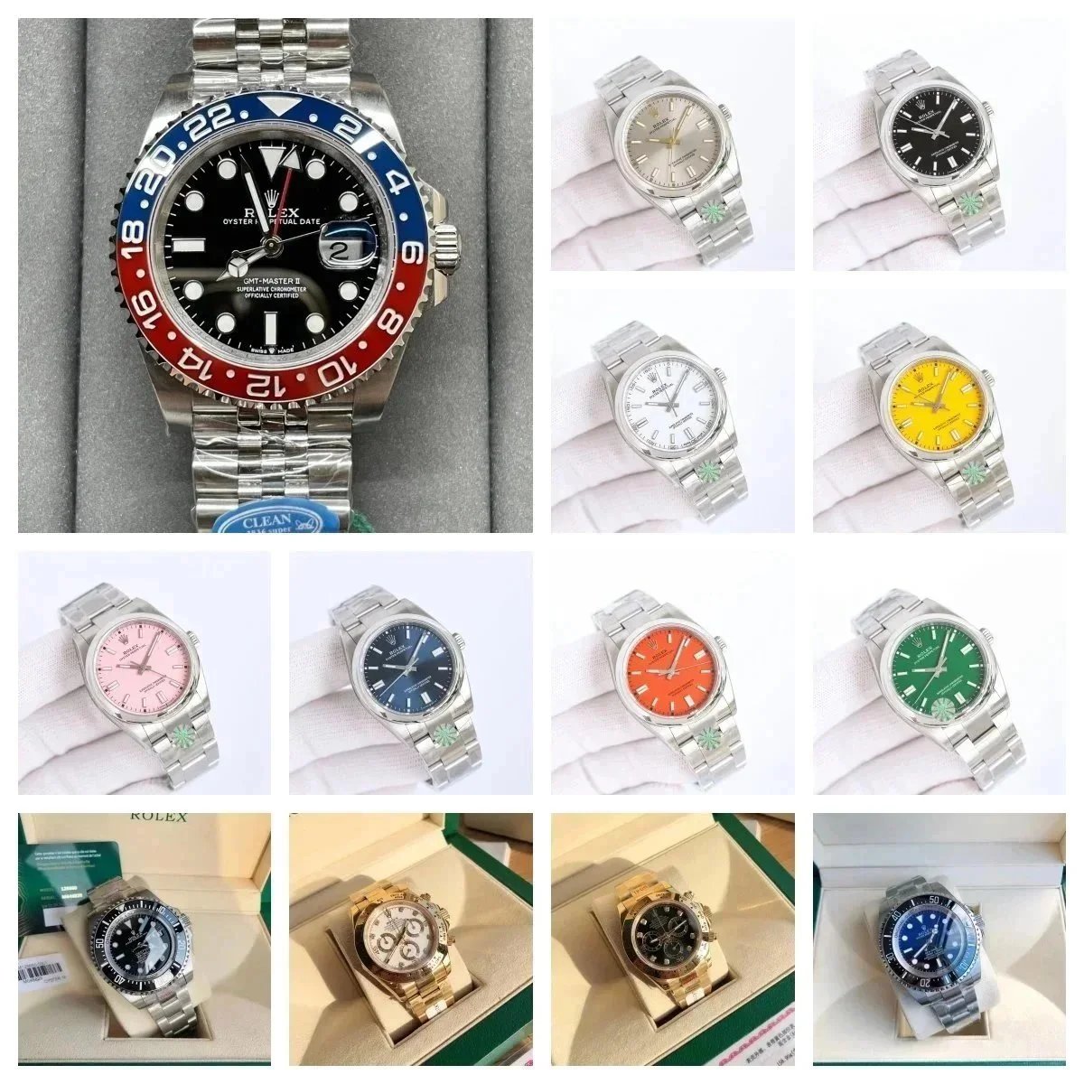 H-1 Automatic Mechanical Watch Men's Stainless Steel Waterproof Luminous Business Wristwatch with Original Box - 0393
