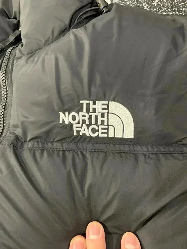 Black classic down jacket THE 1996