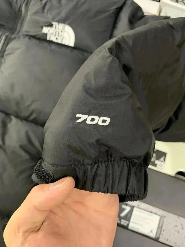 Black classic down jacket THE 1996