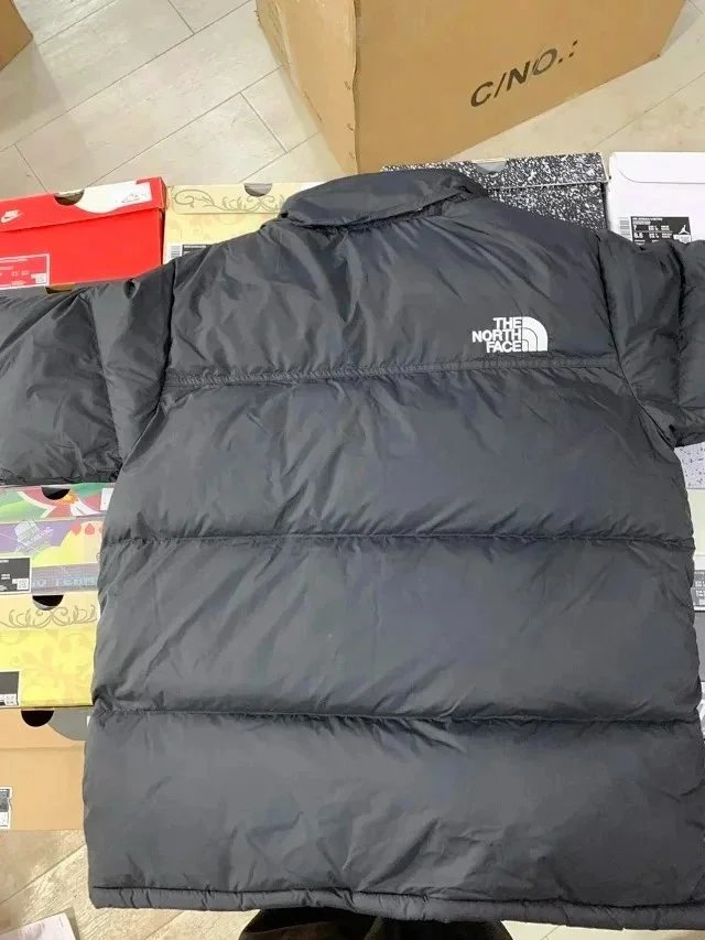 Black classic down jacket THE 1996
