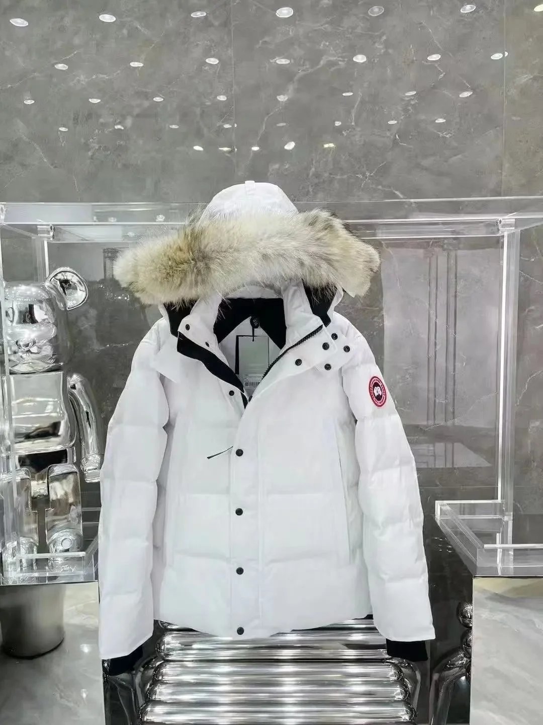 High-end 29-style Ca*a* G*o^ down jacket 90% white goose down