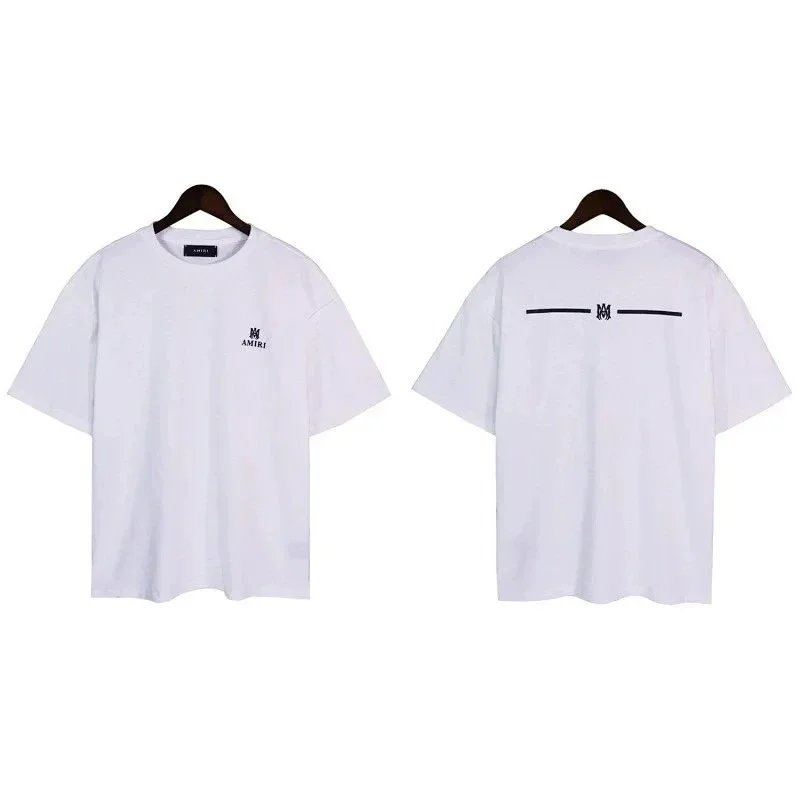 Graphic cotton short-sleeved T-shirt