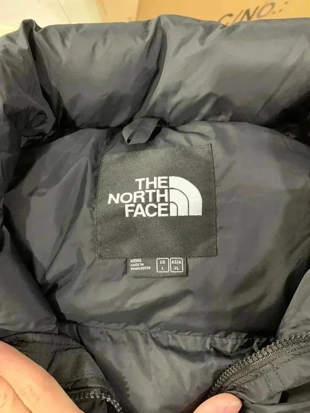 Black classic down jacket THE 1996