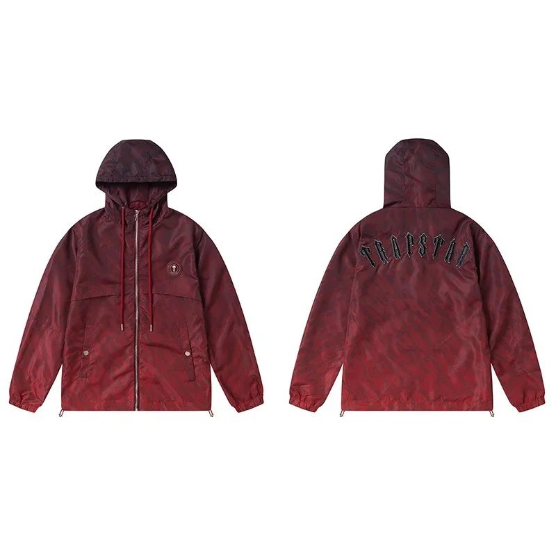 Trapstar Trapstar Wine Red Windbreaker Jacket Red