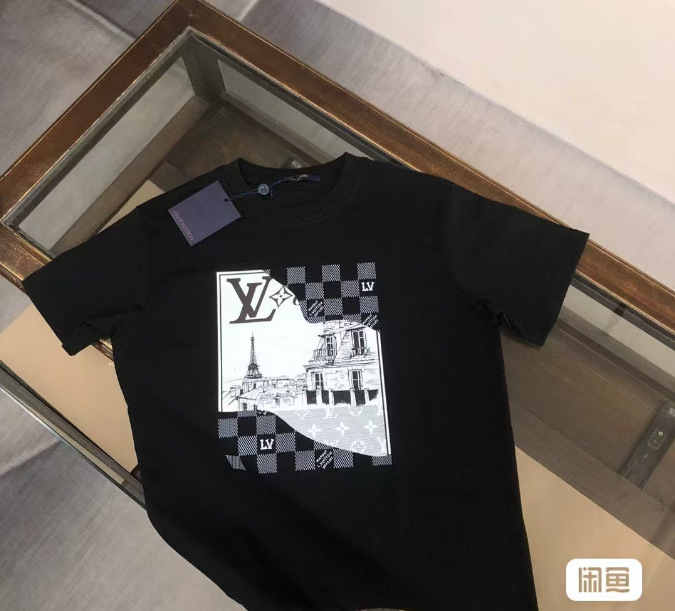 Louis Vuitton Monogram Paris Print White T-Shirt - 3