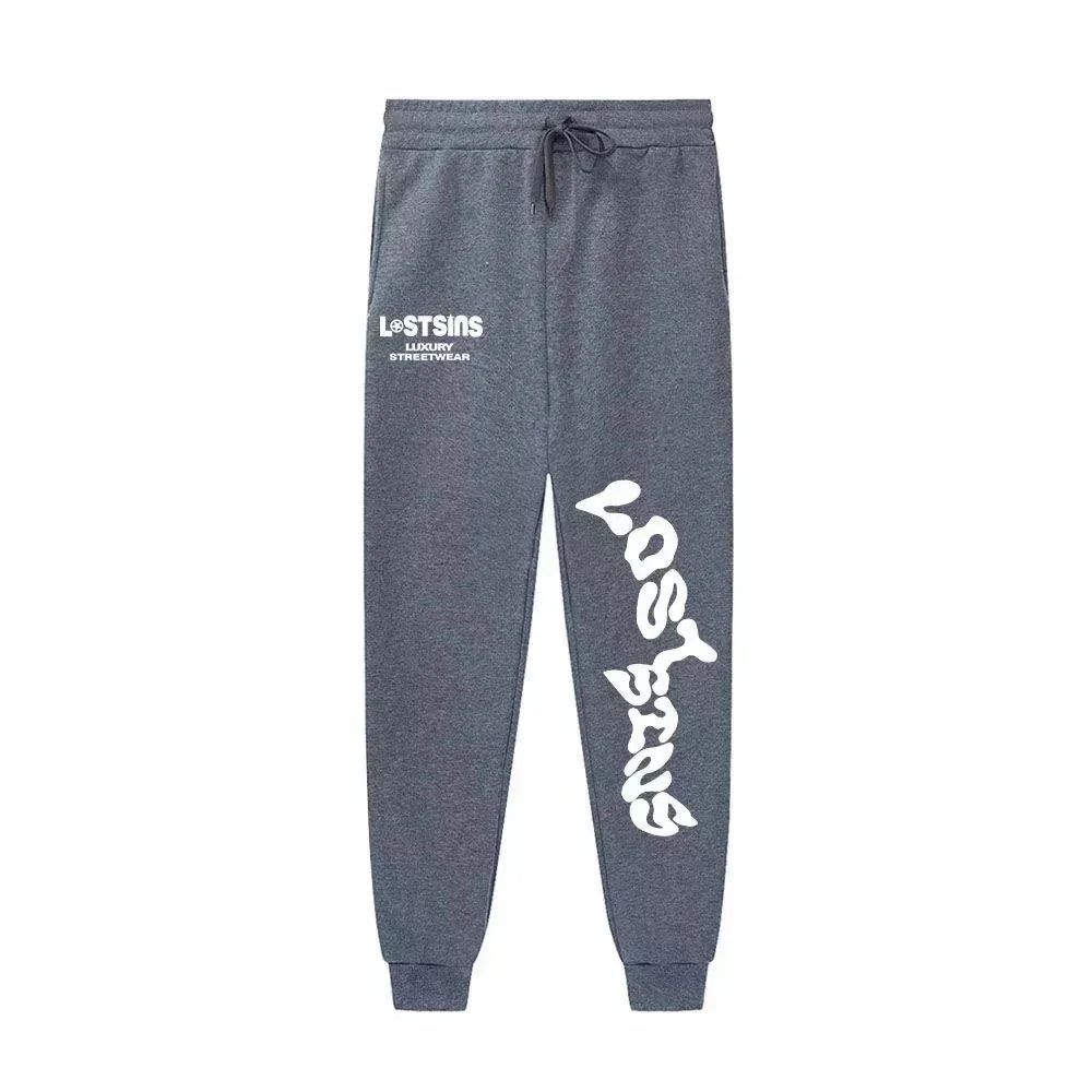 LostSins LostSins C1-Deep Grey Sweatpants Grey