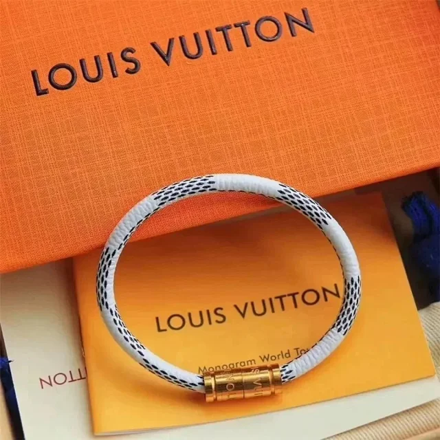Louis Vuitton Jewelry Cord and crystal bangle bracelet styles product detail image 5