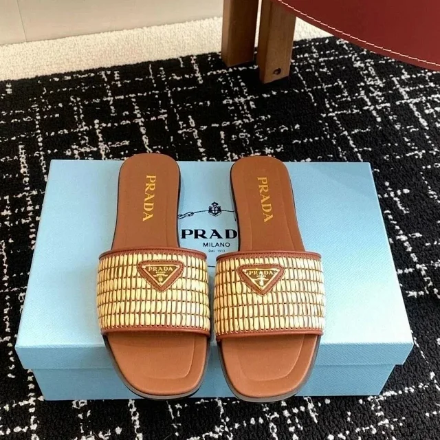 Prada Sandals Logo Plaque product detail image 5