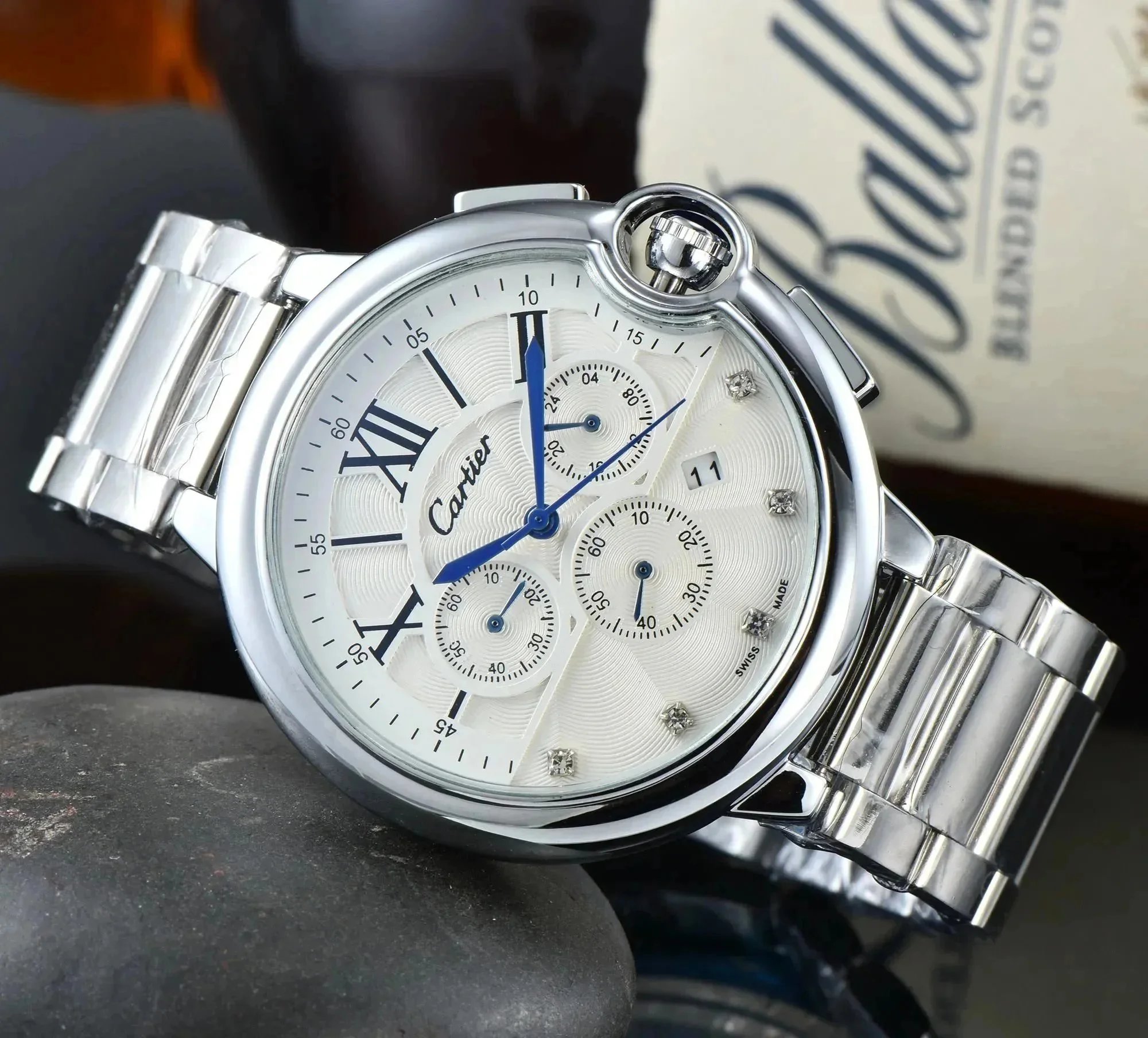 Cartier White Dial S