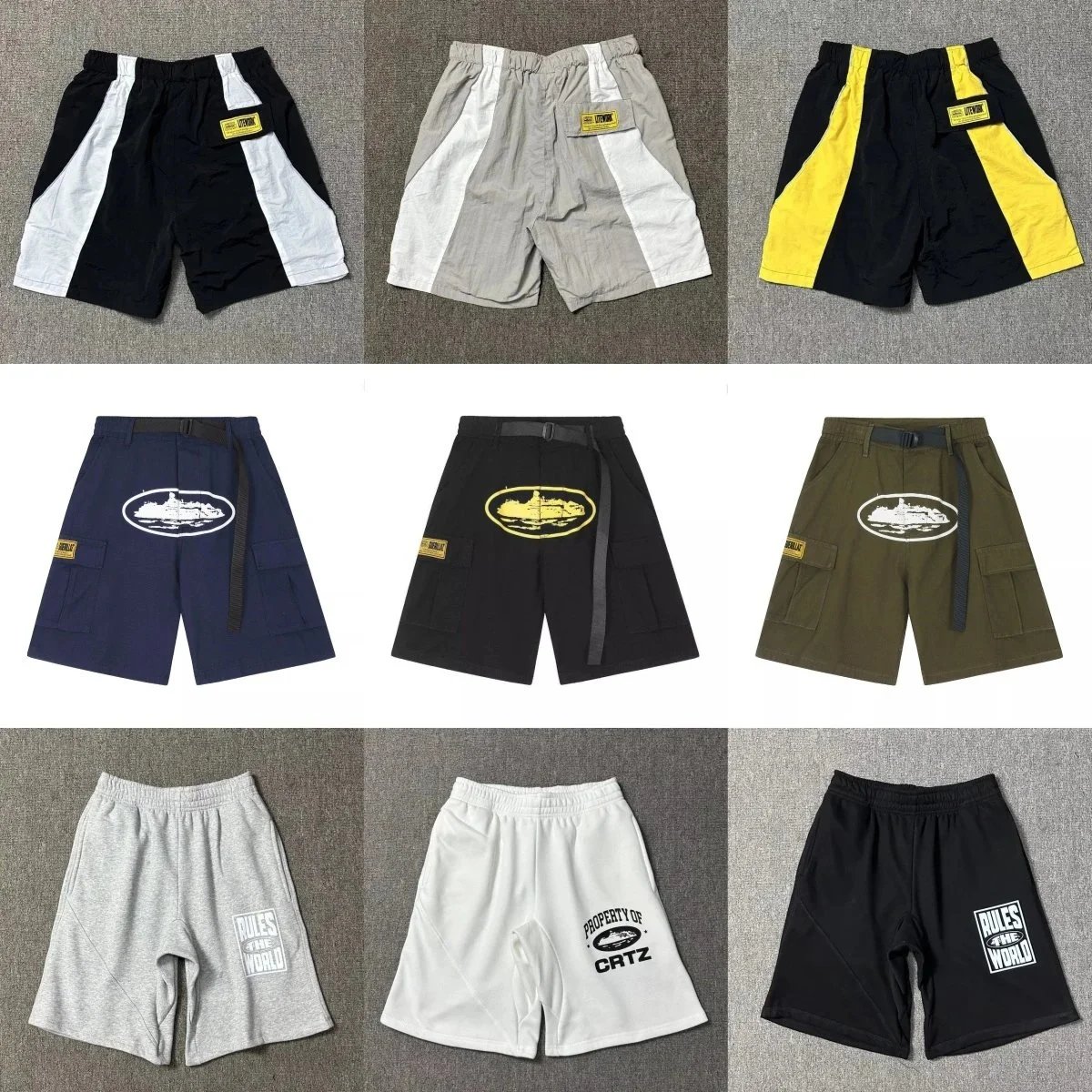 Crtz Cargo Shorts & Panelled Shorts