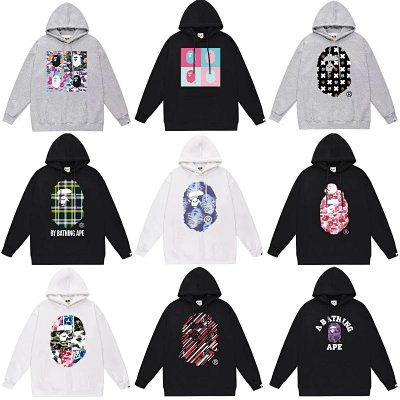 A BATHING APE ABC Camo Graphic Hoodies [40 styles]