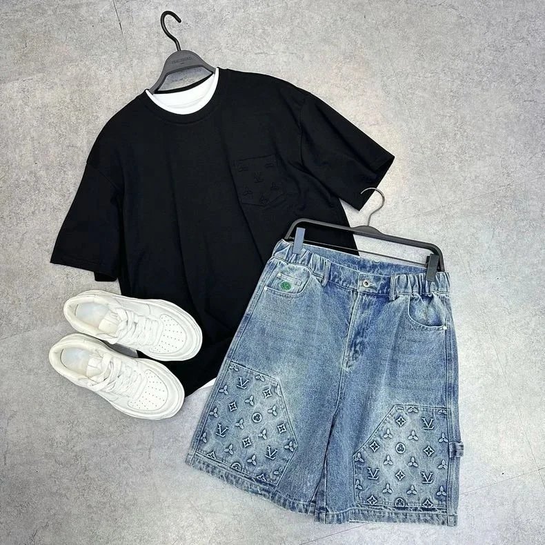 Youth Casual Denim Shorts photo 5