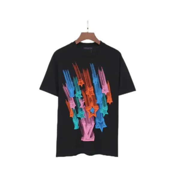 Louis Vuitton Shooting Stars Multicolor Print T-Shirt - 1