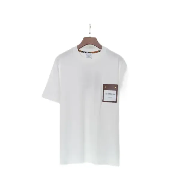 Burberry Pocket Detail T-Shirt White - 1