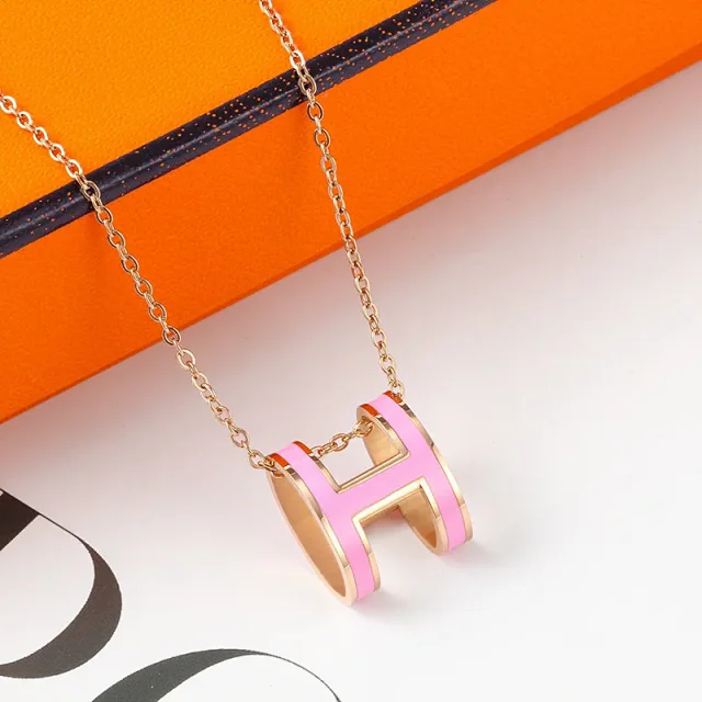 Unbranded Jewelry H Letter Pendant Necklace product detail image 5