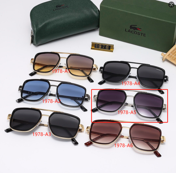 Lacoste 1978-A5 Gradient Purple Sunglasses product listing in Litbuy spreadsheet finds