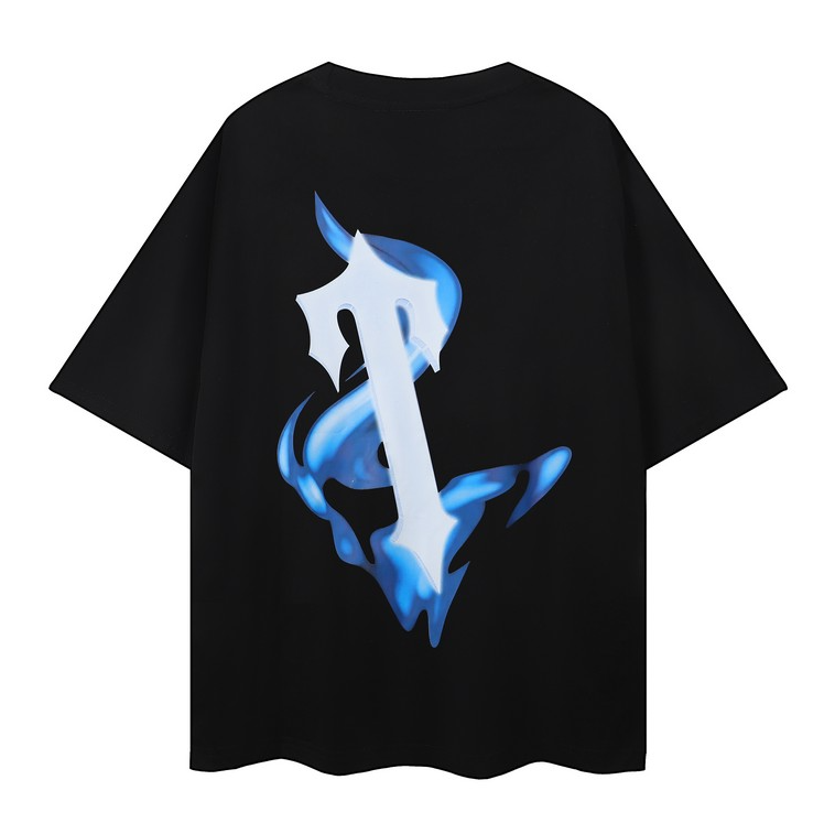 Trapstar Faster Through Hunger Black Panther Graphic T-Shirt - 4