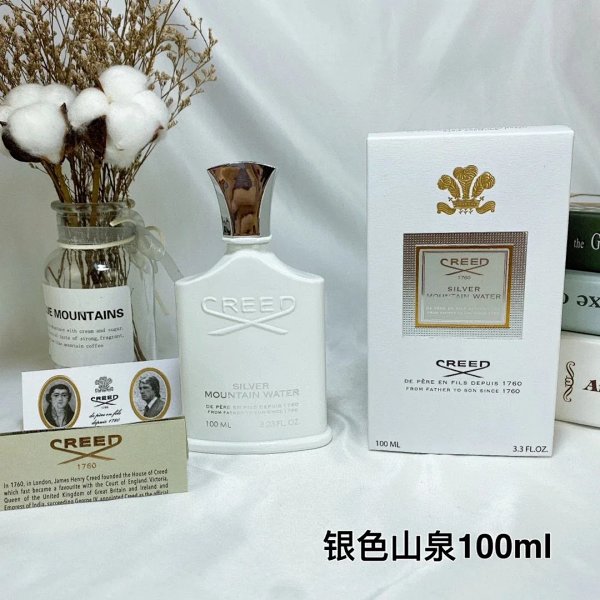 Creed Silver Mountain Water White Perfume product listing in Litbuy spreadsheet finds