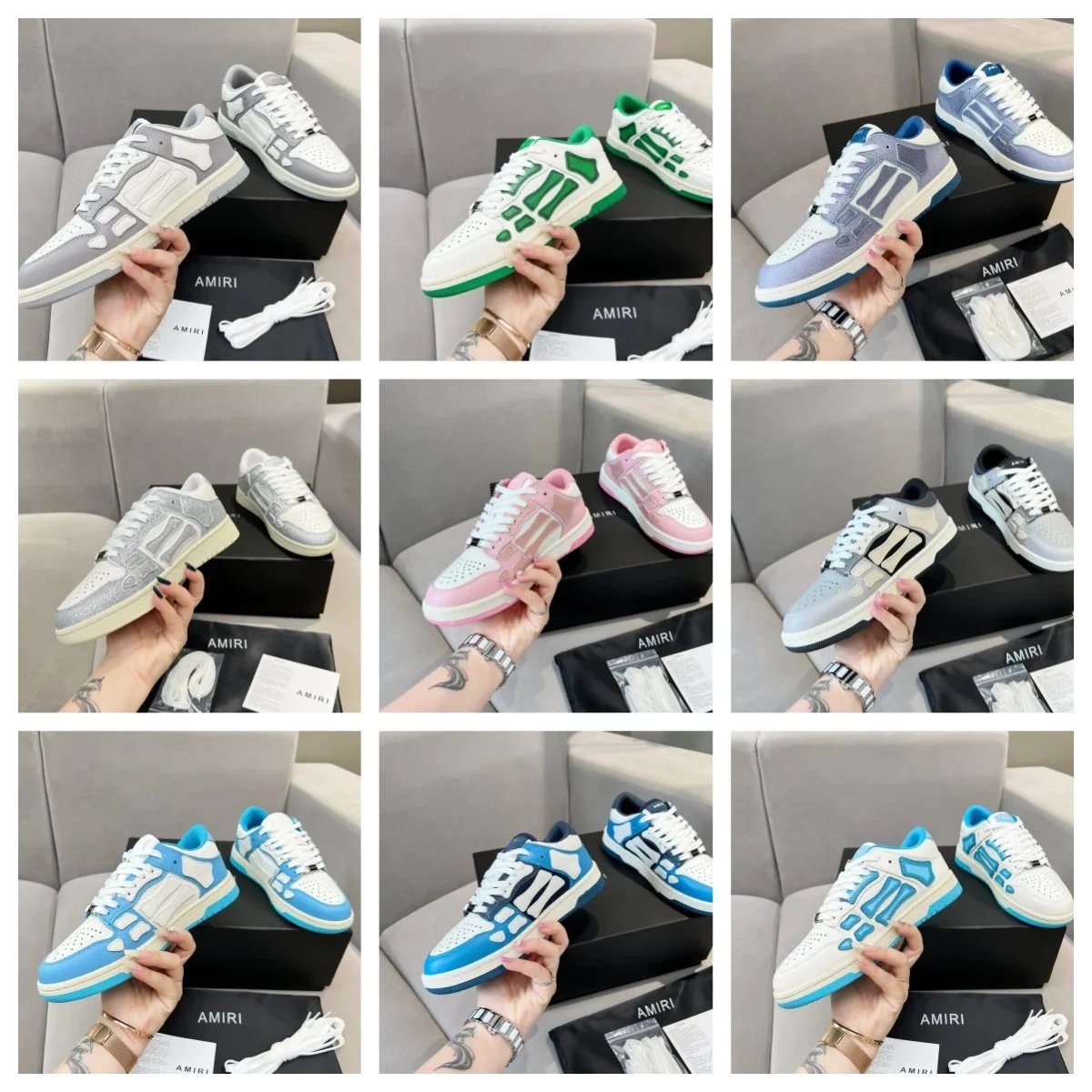 AMIRI B22 Sneakers [26 styles]