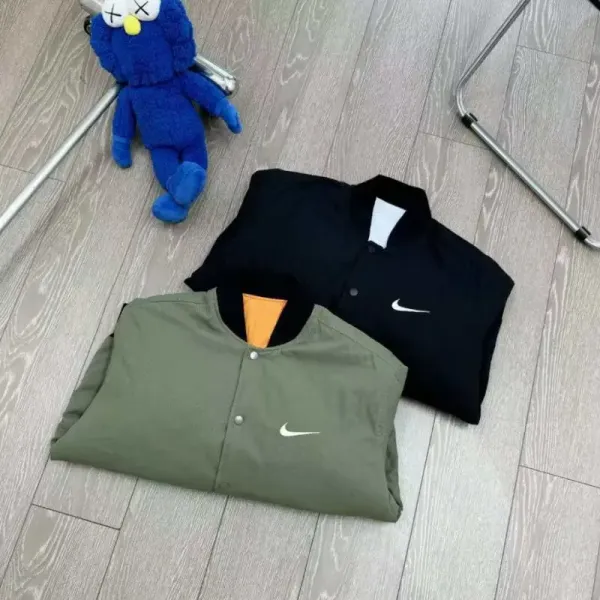 Stüssy x Nike Reversible Bomber Jacket Orange/Black - 11