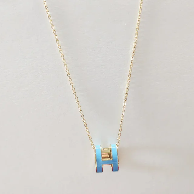 Unbranded Jewelry H Letter Pendant Necklace product detail image 4