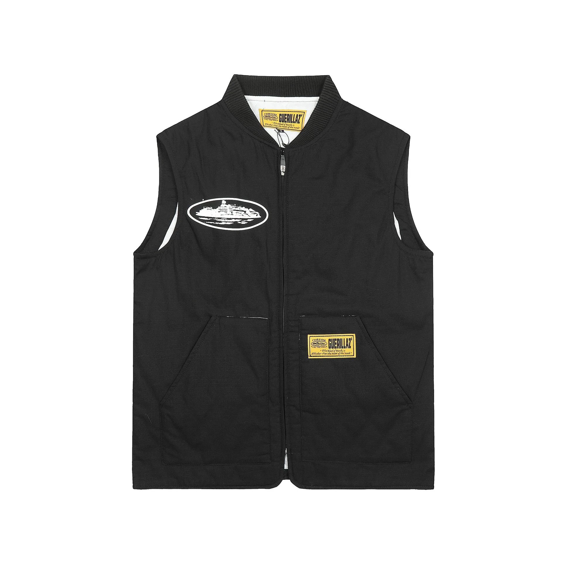 GuerillaZ Work Vest Black Vest - 10
